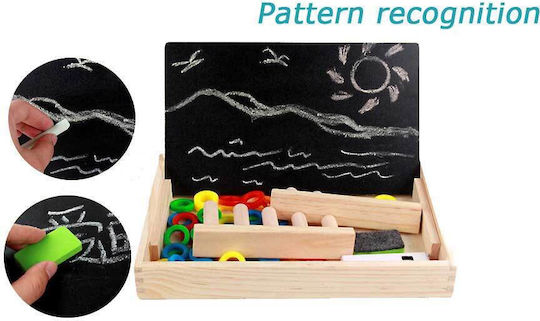 Donuts Educational Game Letters & Numbers made of Wood for 3+ years Years Old
