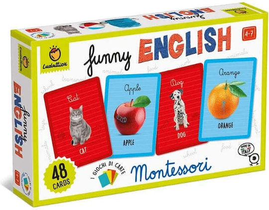 Ludattica Funny English Montessori Εκπαιδευτικό Παιχνίδι Γνώσεων