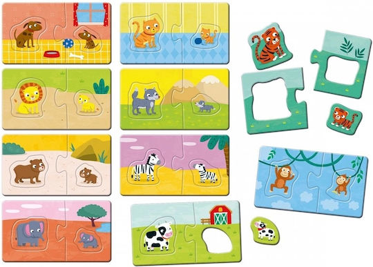 Ludattica Parents & Babies Montessori Educational Game Knowledge for 3-5 Years Old