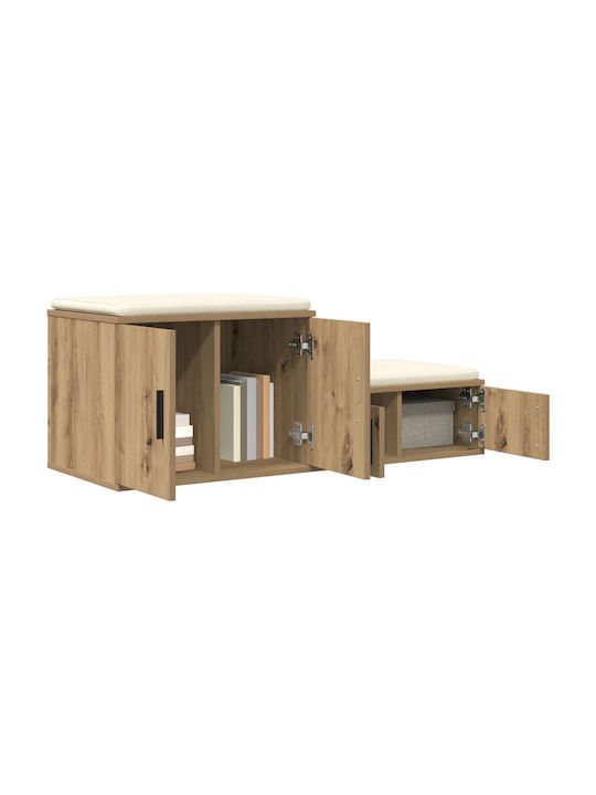 Cabinet Storage Wooden L127xW41xH40cm