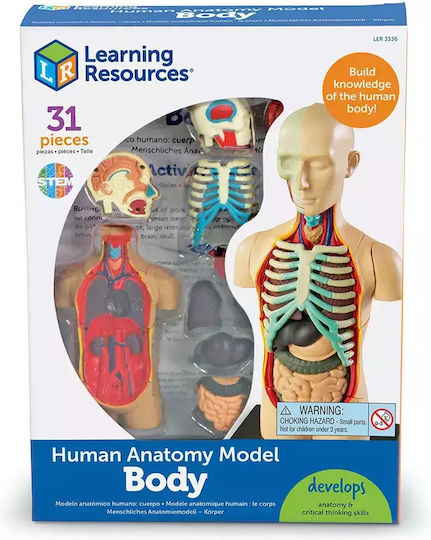 Learning Resources Human Body Εκπαιδευτικό Παιχνίδι Γνώσεων για 8-12 Ετών