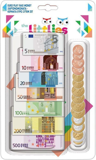 Luna Χαρτονομίσματα & Κέρματα Euro για 3+ Ετών 37τμχ