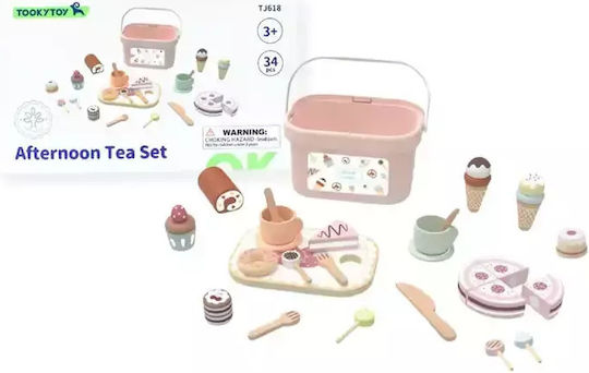 Tooky Toys Wooden Cake Toys For Ages 3+