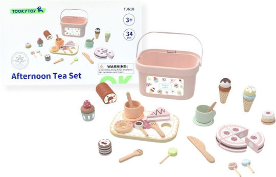 Tooky Toys Wooden Cake Toys For Ages 3+