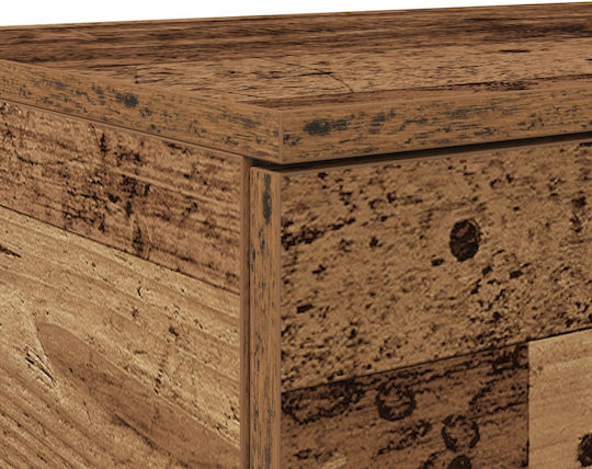 vidaXL Bed Drawer made of Wood in Brown Color 100x36.5x16.5cm