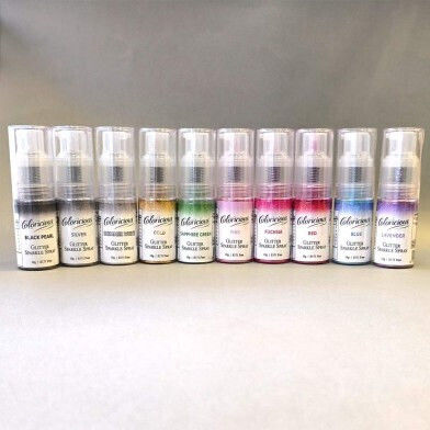 Изумрудено зелена блестяща спрей 10g Coloricious