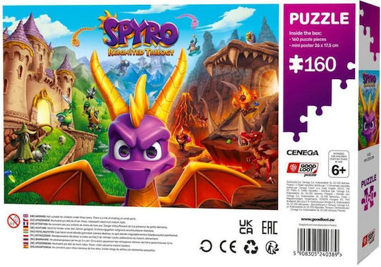 Παιδικό Puzzle Spyro Reignited για 6+ Ετών 160pcs Good Loot