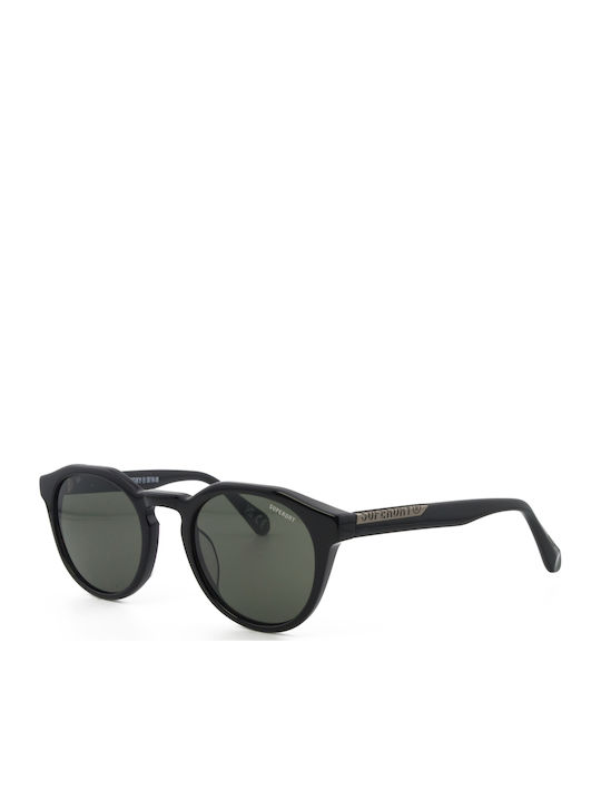 Superdry Sunglasses Μαύρα with Acetate Frame & Black Lens Superdry Sunglasses Μαύρα with Acetate Frame & Black Lens