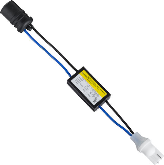 GloboStar CAN bus Car Fault Indicator Canceller for Bulb T10 12V 1pcs