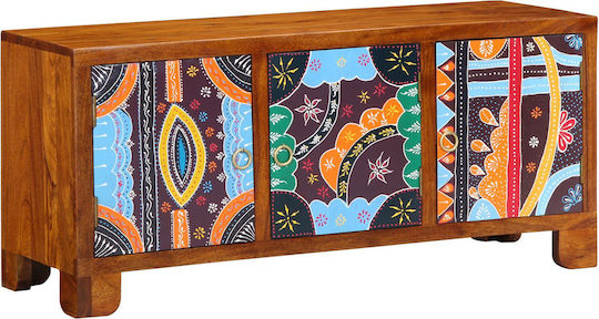 Schuhschrank aus Massivholz 100x35x45cm