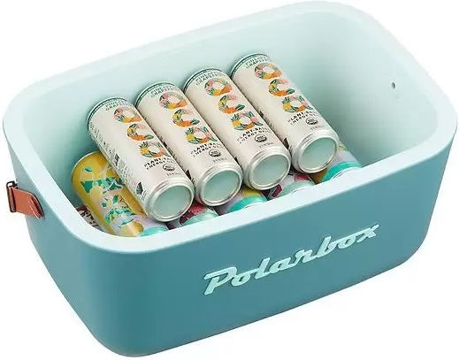 Polarbox Frigider Portabil Classic & Pop Style 20 l Albastru-Turcoaz