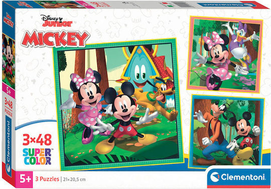 Disney Mickey Puzzle 3x48Stück