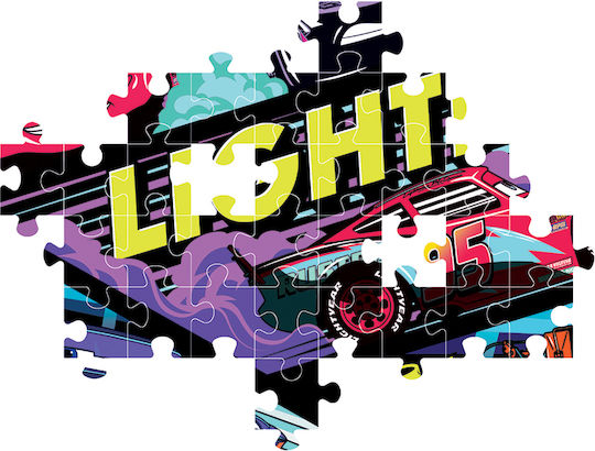 Disney Cars leuchtendes Puzzle 104 Teile