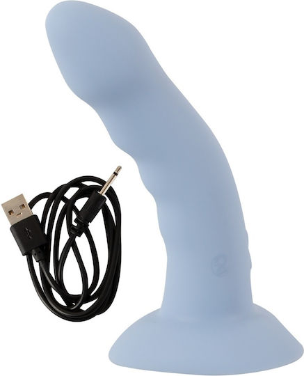 You2Toys Heart Guy Classic Vibrator 17cm Blue