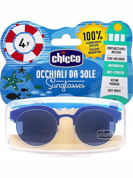 Chicco Άθραυστα Παιδικά Γυαλιά Ηλίου Μπλε για 4+ Ετών K50-11150-00