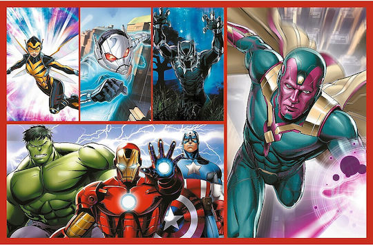 Puzzle 2x70 Teile Trefl Werde ein Marvel-Held P12