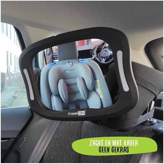 FreeOn Baby Car Mirror Black