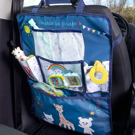 Sophie La Girafe Car Organizer Blue
