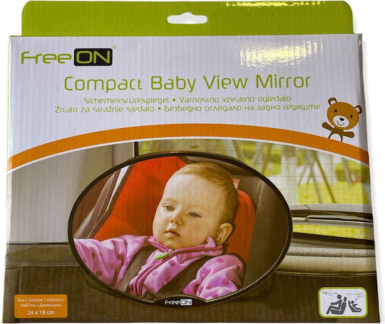 FreeOn Oglindă auto pentru copii Negruς
