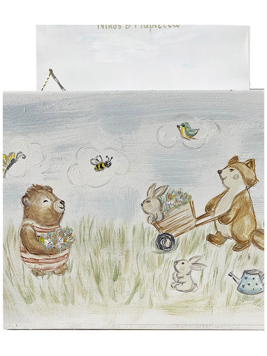 LiebeQueen Baptism Set with Animals Theme