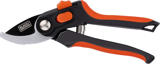 Black & Decker Baumschere Länge 21cm mit Maximalem Schnittdurchmesser 13mm