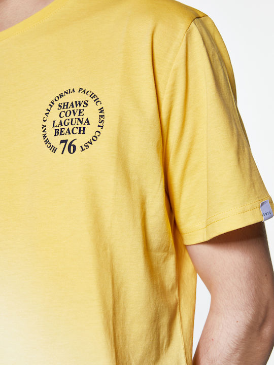 T-shirt Κίτρινο