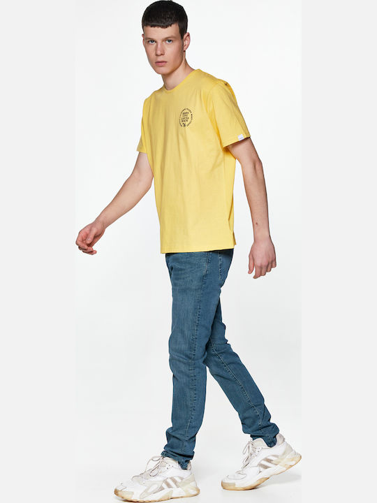 T-shirt Κίτρινο