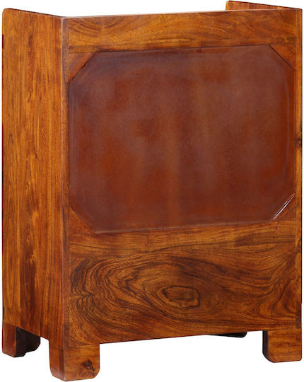 Schuhschrank aus Massivholz 55x34x75cm
