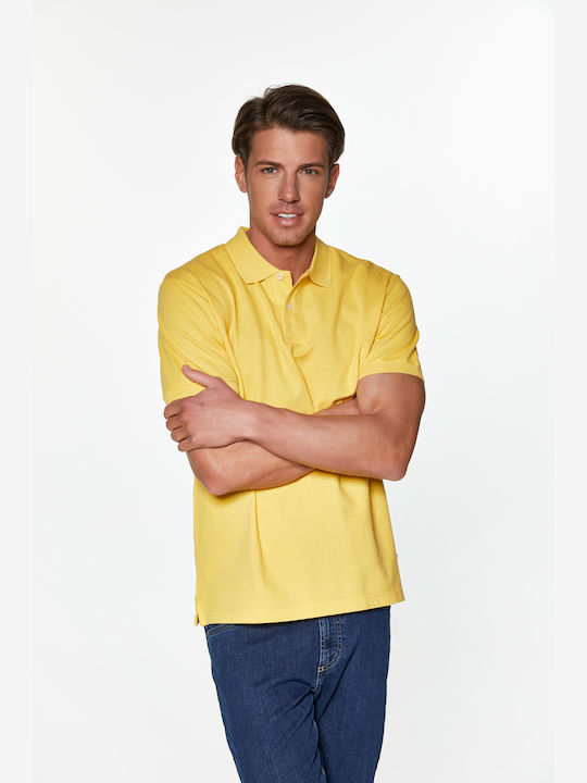 Polo Short Sleeve Blouse Yellow