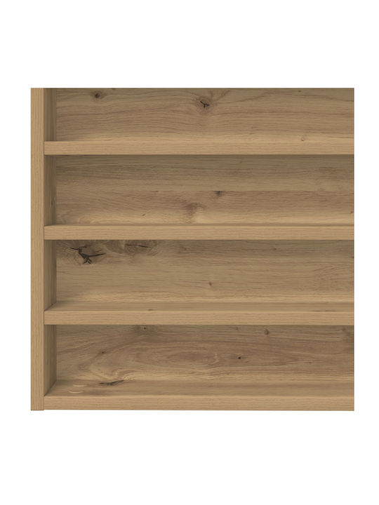 Ράφι Τοίχου Σκάλα Καφέ 100x8.5x50εκ.