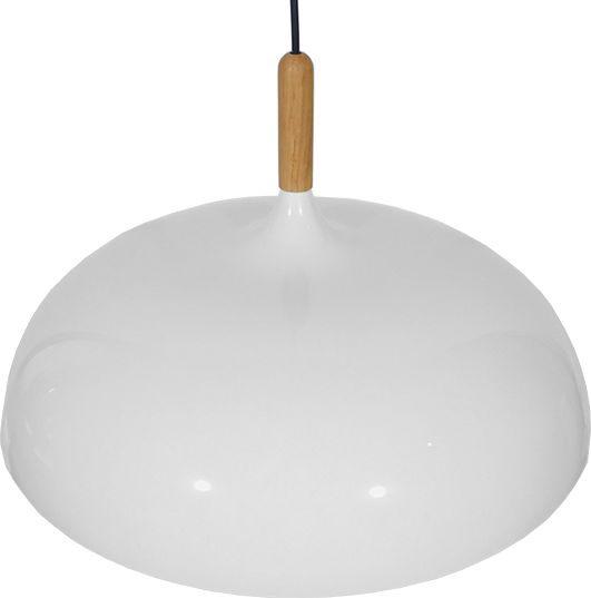 GloboStar Vallete White Bell Pendant Ceiling Light with E27 Socket 45x27x27cm