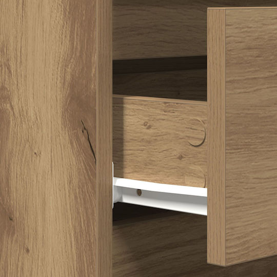 Συρταριέρα Κρεβατοκάμαρας Walnut 60x35x70cm