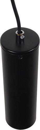 GloboStar Cannon Pendant Light Black with Socket GU10 6x6x20cm