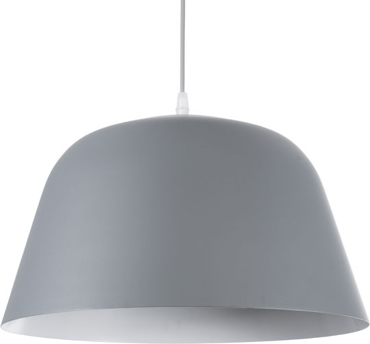GloboStar Westvale Hängelampe Gray 40x24cm GloboStar Westvale Hängelampe Gray 40x24cm