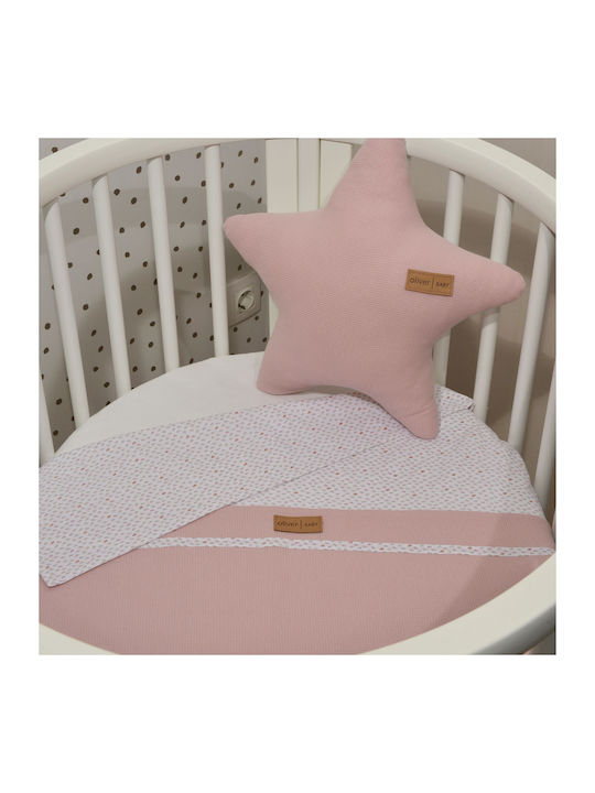 Baby Oliver Κουβέρτα Αγκαλιάς & Λίκνου 95x75εκ.