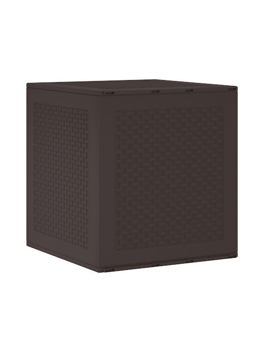 vidaXL Outdoor Storage Box Brown L55xW53xH57cm