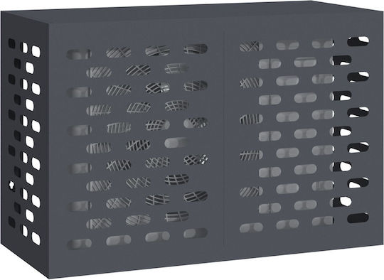 Cover Air Conditioner Vidaxl Anthracite 90x40x60 Steel Anthracite 865892