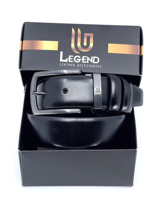 Men's Belt Leather Black