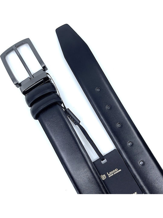 Men's Belt Leather Black