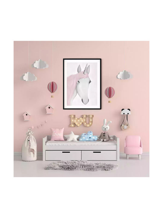 Παιδικό Κάδρο Unicorn 21x30εκ.