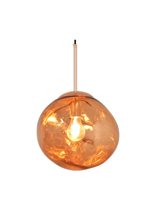 GloboStar Dixxon Pendant Light Copper with Socket E27 28x40cm
