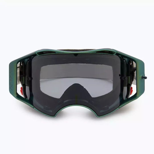 Oakley Fahrradbrillen Airbrake mit Schwarz Rahmen und Dunkelheit Linsen