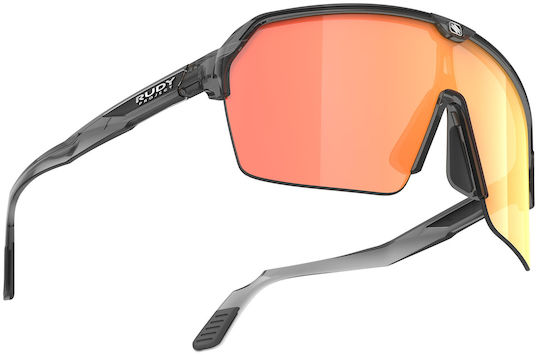 Rudy Project Cycling Glasses with Orange Frame & Dark Lenses