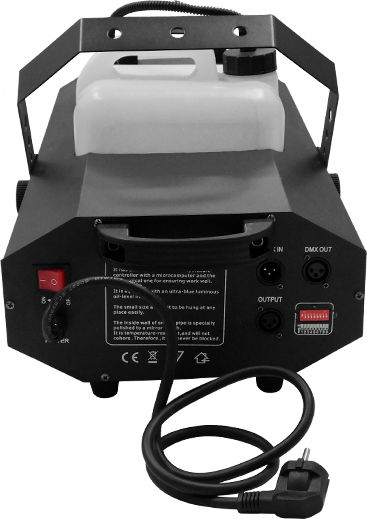 GloboStar DMX512 Μηχανή Καπνού 3000W με Ασύρματο Χειριστήριο και Δυνατότητα Σύνδεσης με Κονσόλα Φωτισμού