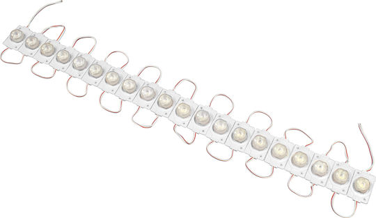 GloboStar LED Modul 11,8V 1,5W Kühles Weiß 20 Stück 73708