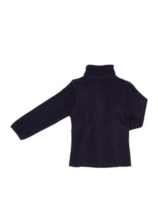 Fleece Damen Jacke Navy