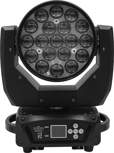 GloboStar Φωτορυθμικό Wash LED DMX με Ρομποτική Κεφαλή Helios Hawkeye RGBW