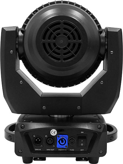 GloboStar Φωτορυθμικό Wash LED DMX με Ρομποτική Κεφαλή Helios Hawkeye RGBW