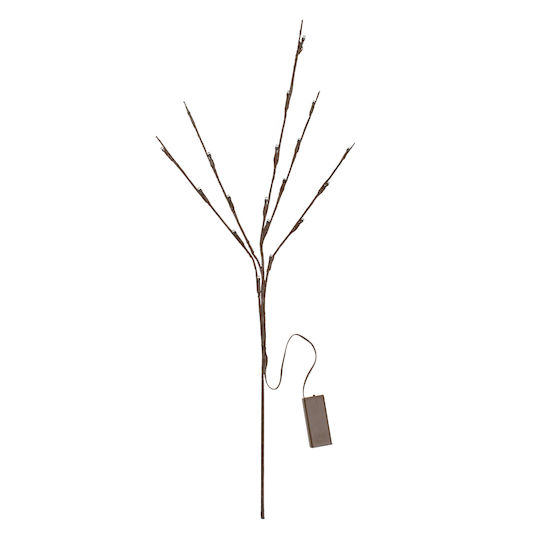 GloboStar Christmas Lighted Decorative Branch Battery Powered 70cm Flexible