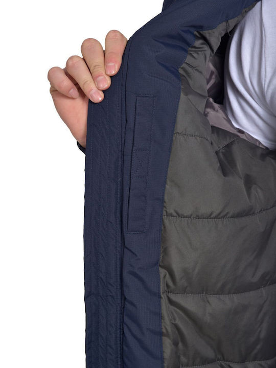 Winter Jacket Bomber Windproof Dark blue.